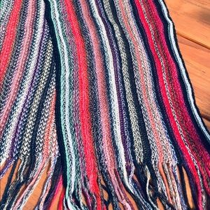 Brand New Neck Scarf, Wrap, Shawl Multi Colored Comfy. Ecuadorean Treasure.